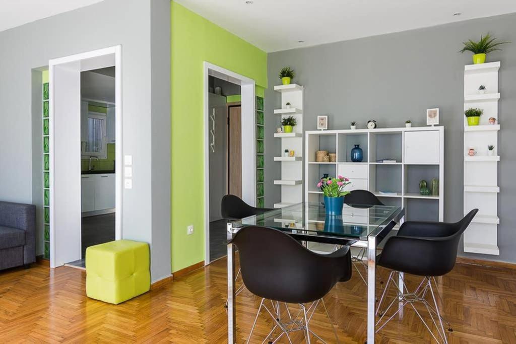 Апартаменты Sunlit 2Br Oasis In Metaxourghio 3Min From Metro Афины Экстерьер фото
